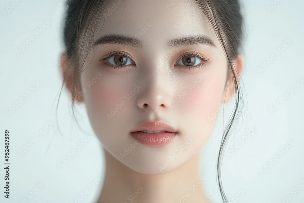 Close up portrait of a woman Close up portrait of a woman