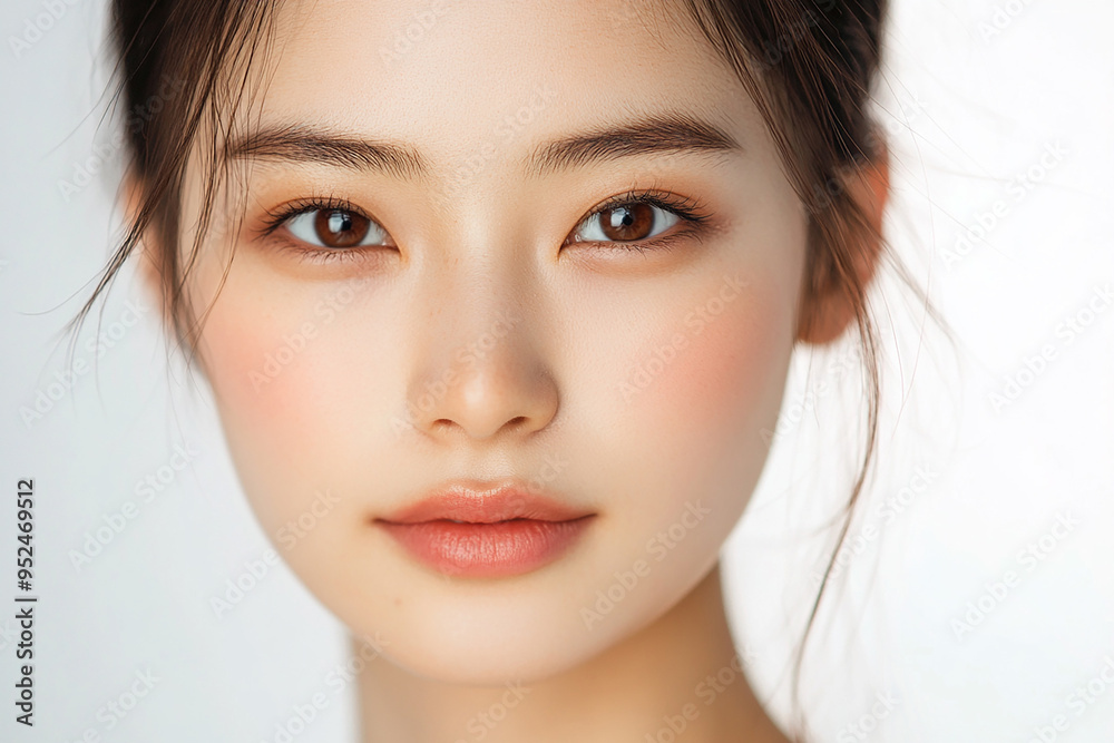 Close up portrait of a woman Close up portrait of a woman