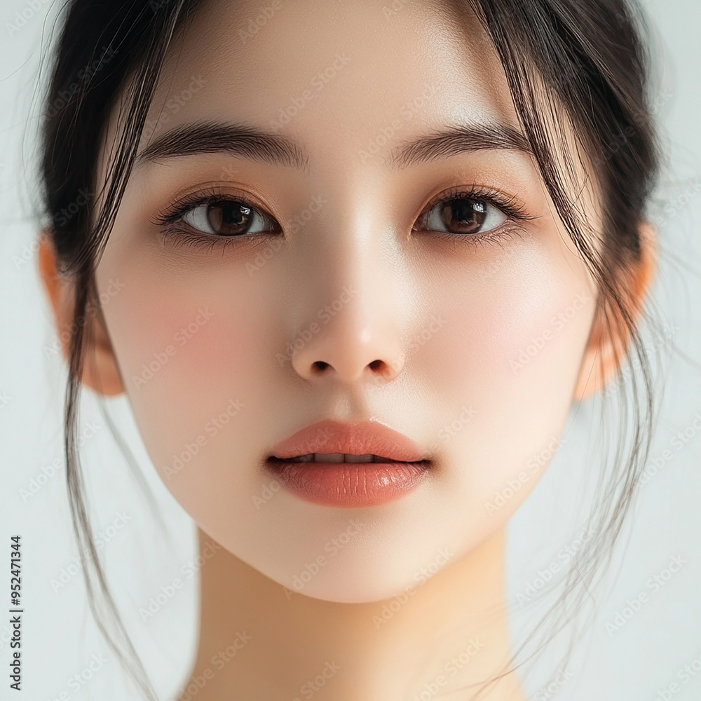 Close up portrait of a woman Close up portrait of a woman