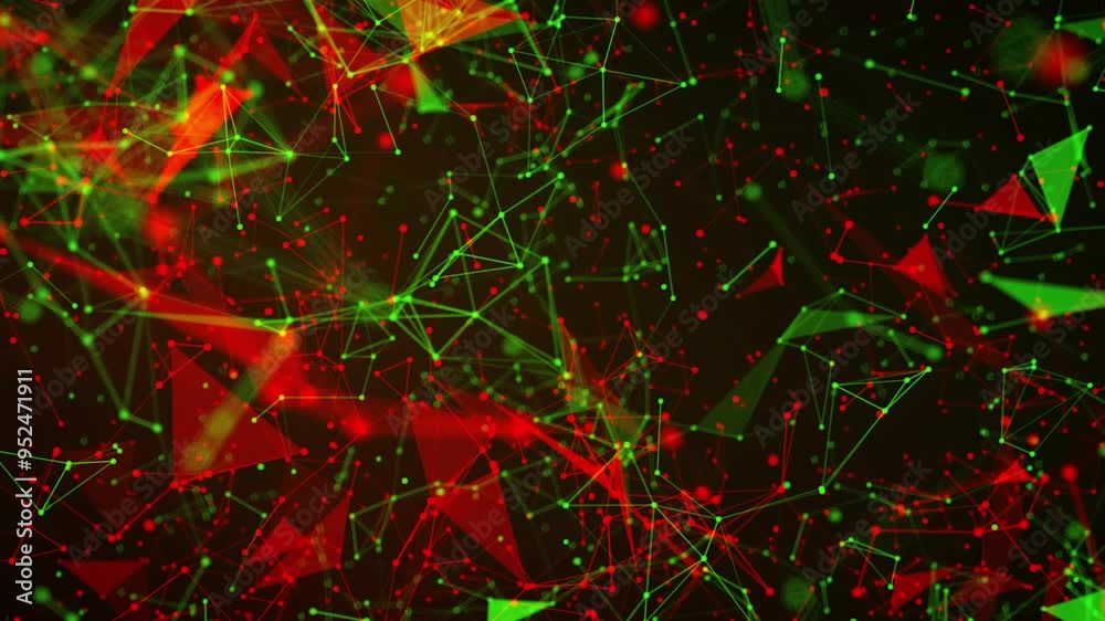 colorful plexus particle abstract background colorful plexus particle abstract background