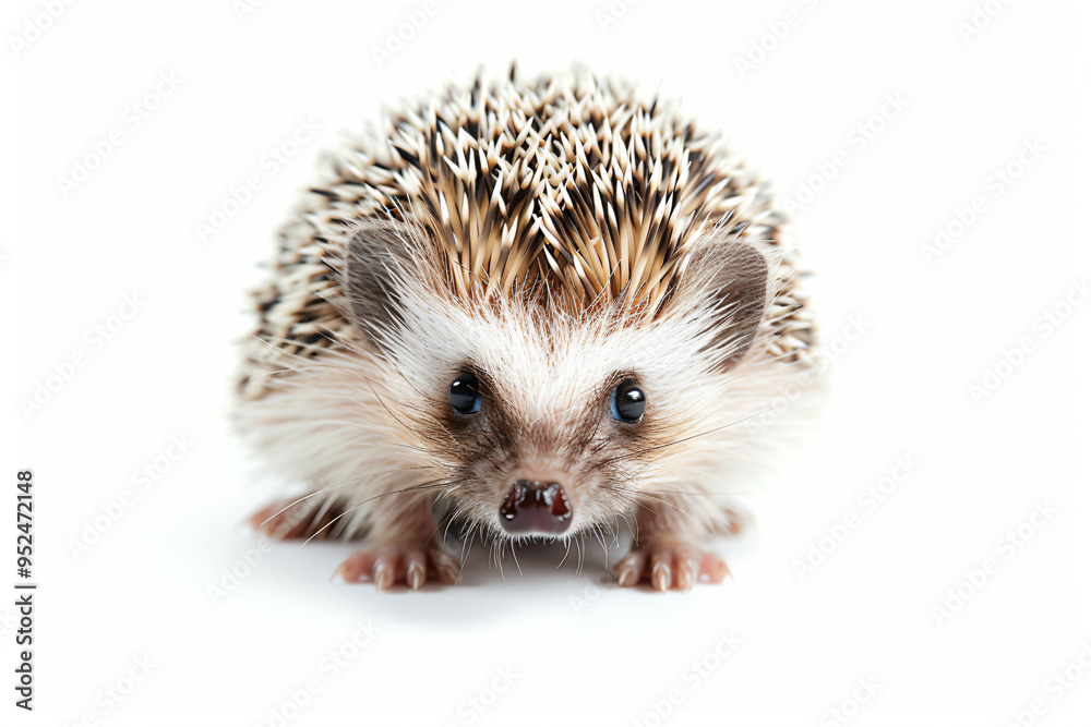 Fototapeta premium a hedge is standing on a white surface