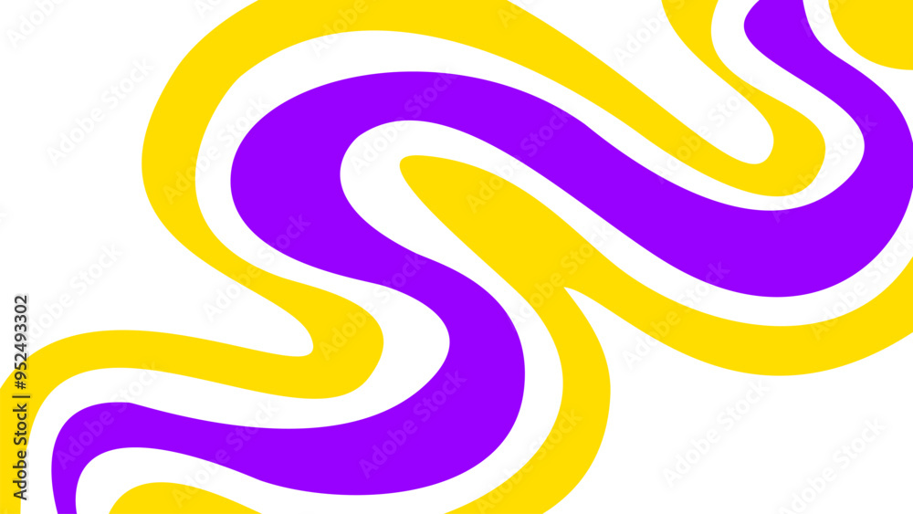 Fototapeta premium Abstract wavy Background. blue and orange background. abstract wave vector background. Abstract curvy background. abstract flat illustration background.