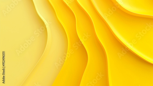 Light yellow to dark yellow background, minimalist lines.