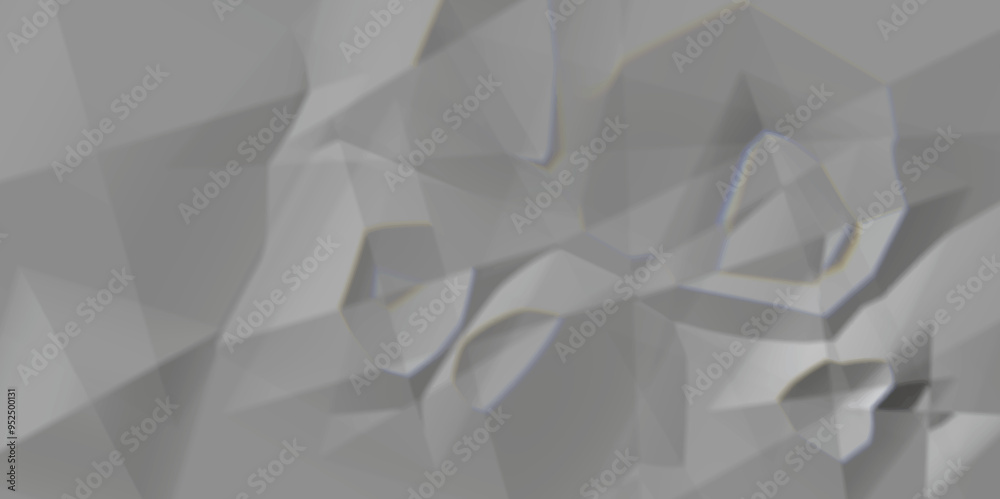 Obraz premium Gray crumpled paper texture background. white fabric crushed textured crumpled. white wrinkly backdrop paper background. gray paper texture material.panorama grunge wrinkly paper texture.paper texture