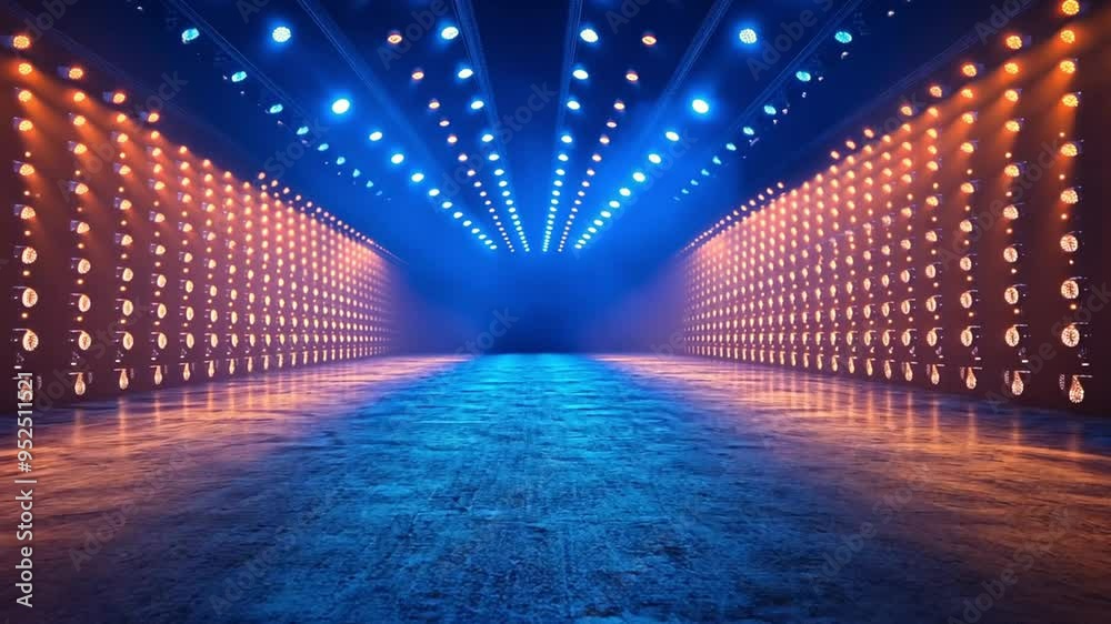night light abstract music disco colorful party background footage
