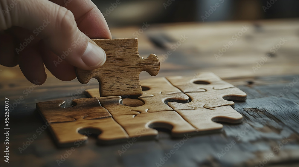 A concept highlighting the decision-making process and logical thinking ...