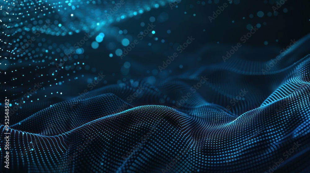 Abstract Digital Wave