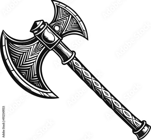 illustration of a axe