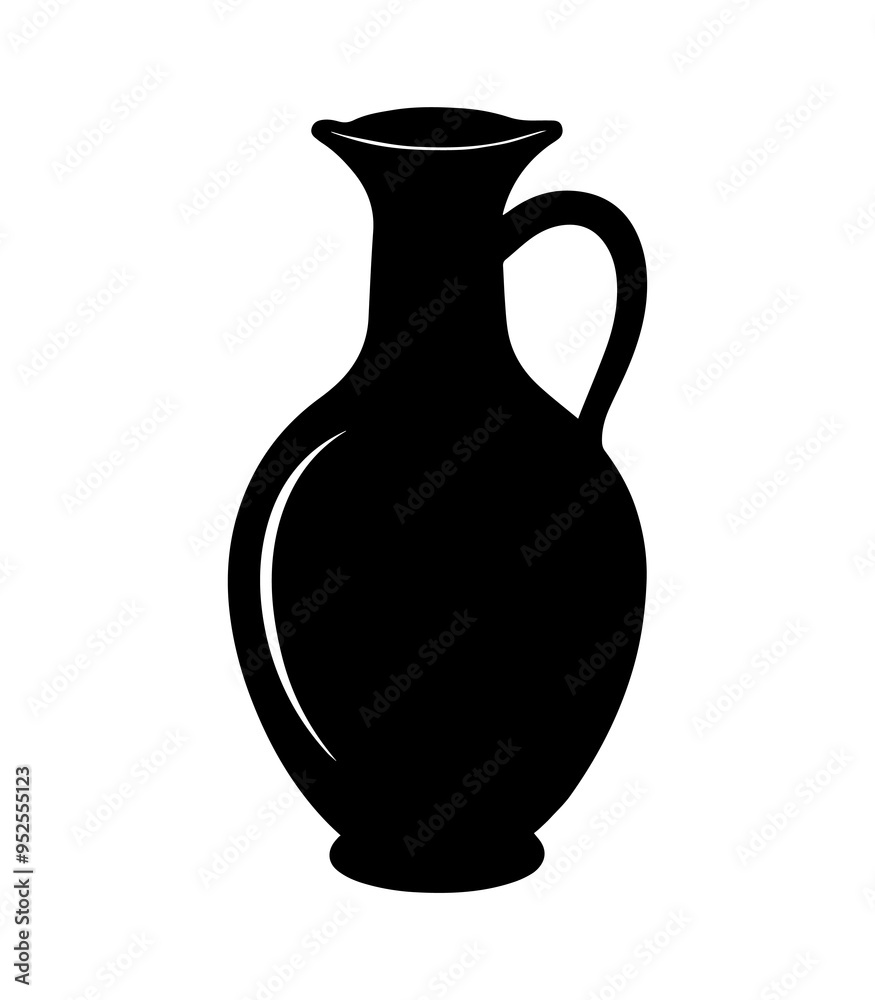 jug silhouette vector illustration jug silhouette vector illustration