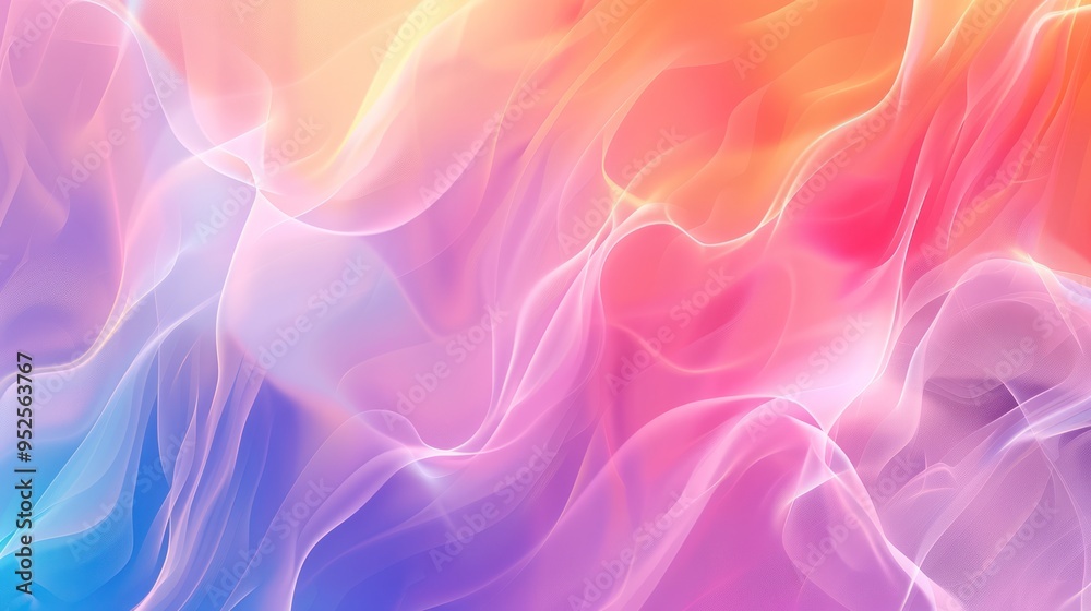 Obraz premium Abstract Colorful Swirls