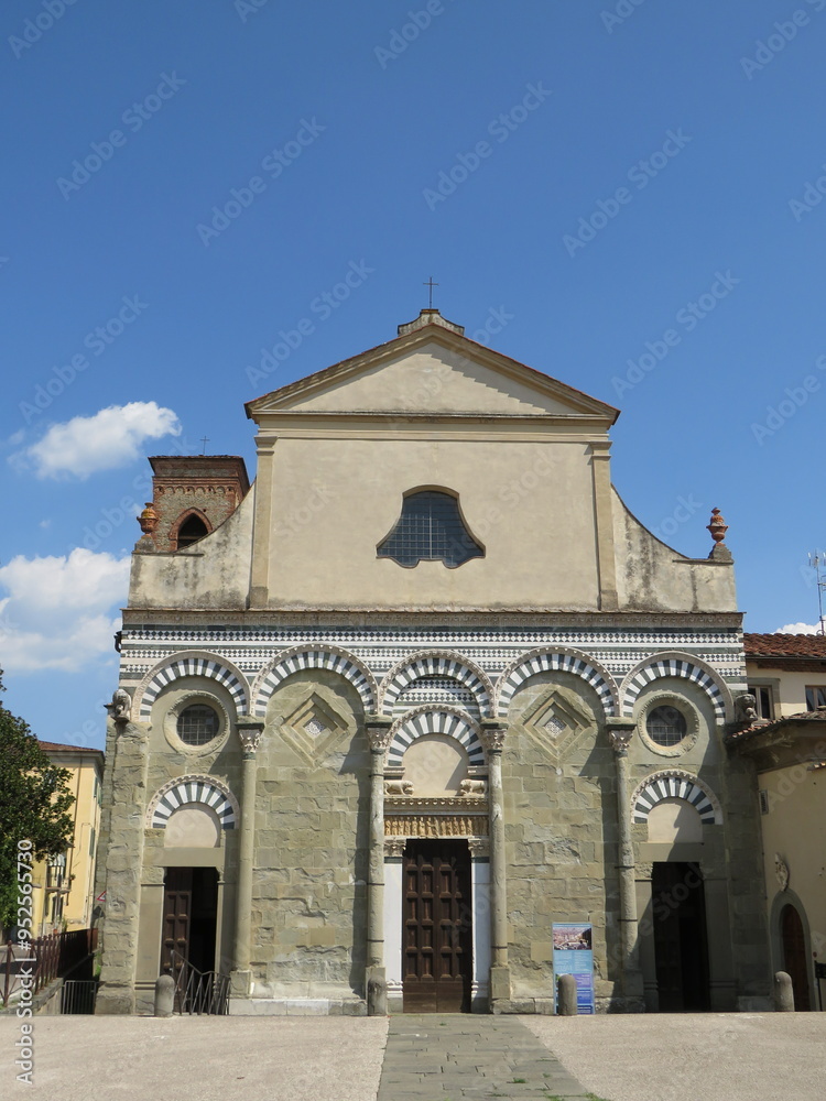 Fototapeta premium Chiesa di San Bartolomeo in Pantano, Pistoia, Toscana, Italia