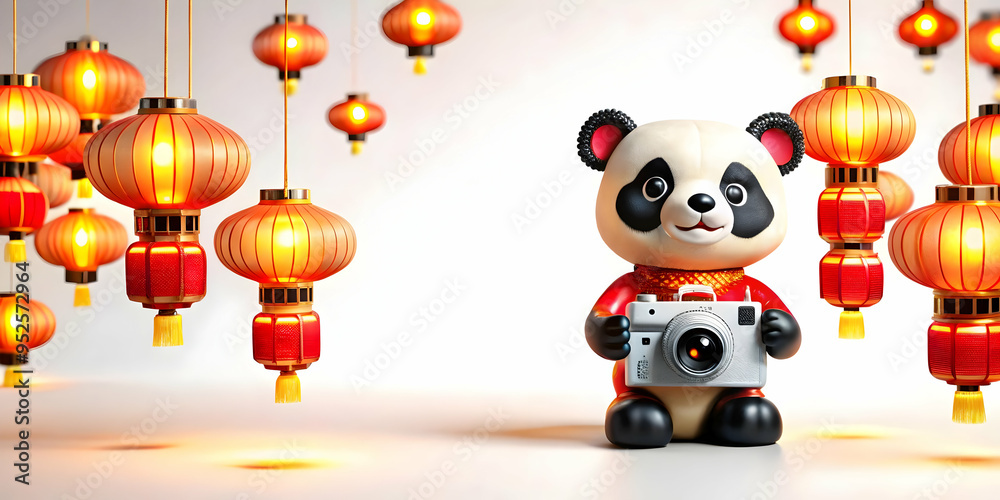 3D Radiant abstract digital art of Labh Pancham with glowing lanterns concept as A glowing abstract digital art banner featuring floating lanterns symbolizing Labh Pancham rendered in vibrant neon col 3D Radiant abstract digital art of Labh Pancham with glowing lanterns concept as A glowing abstract digital art banner featuring floating lanterns symbolizing Labh Pancham rendered in vibrant neon col