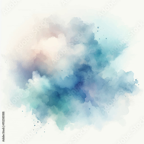 Hand painted watercolor splashes, paper and stone color texture. watercolor abstract background ai generative