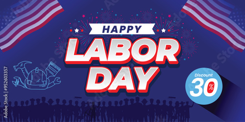 Happy Labor Day Template