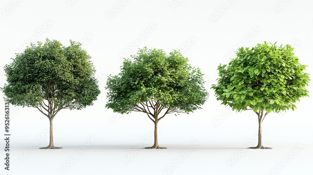 Four distinct trees Four distinct trees
