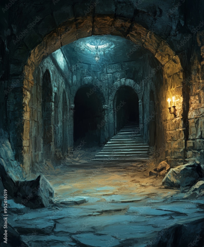 Dungeon background art, Boardgame background, card, heroic fantasy Dungeon background art, Boardgame background, card, heroic fantasy