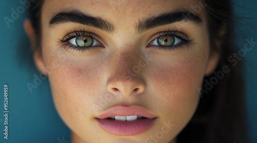 Close up portrait of a smil...