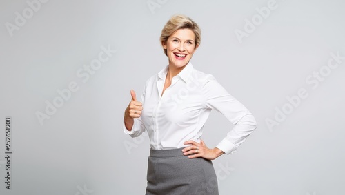 portrait of a successful at...