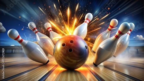  the bowling ball is ready