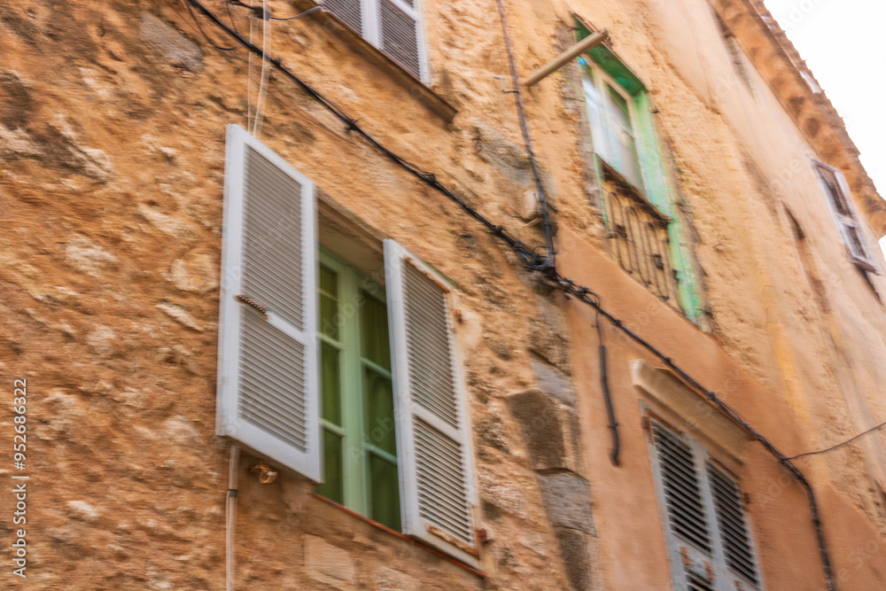 Fototapeta premium Bonifacio town in Corsica Island, France