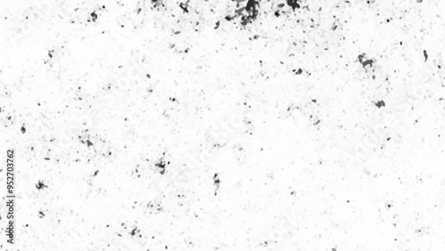 Grunge black and white pattern. Monochrome particles abstract texture. Background of cracks, scuffs, chips,.