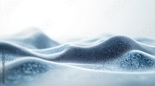 Abstract Wavy Surface