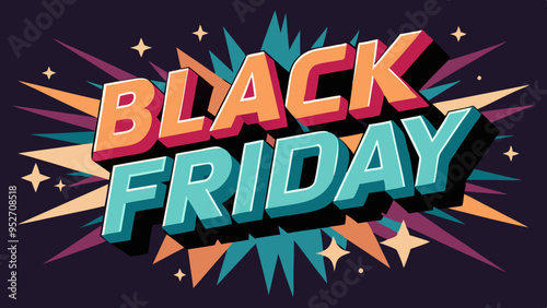 Black Friday, Big Sale vector template
