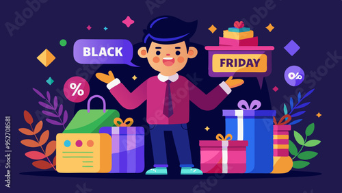 Black Friday, Big Sale vector template