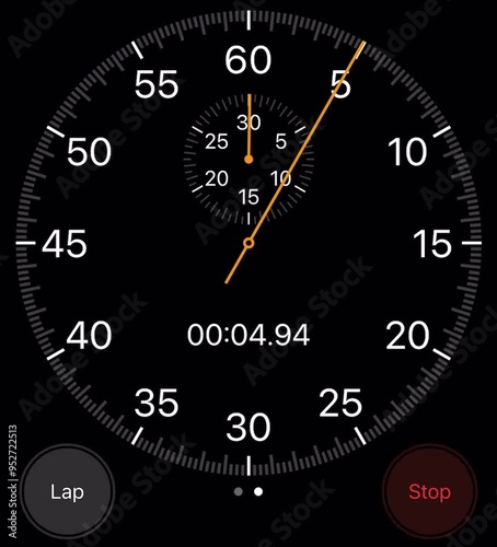 60 seconds stopwatch / timer 1 minuet