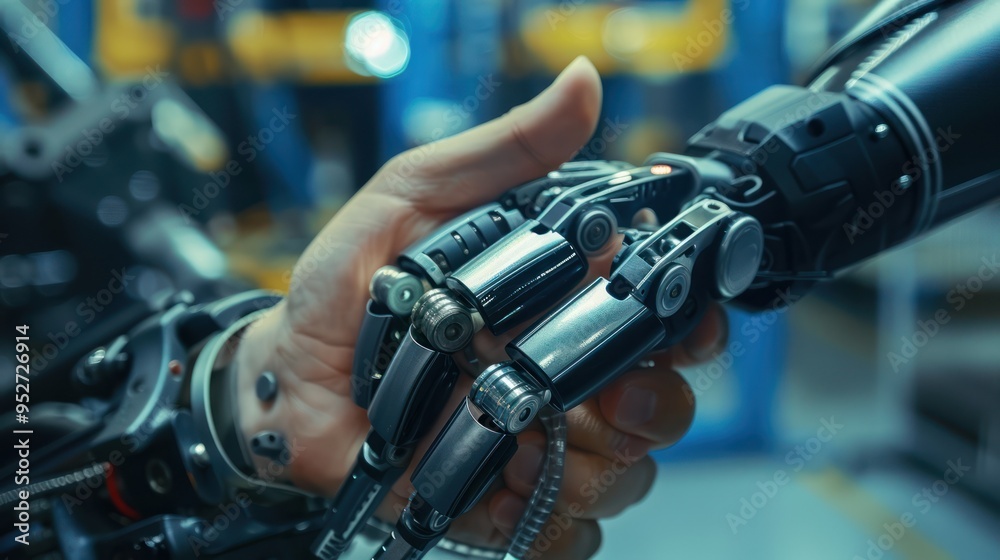 Human and Robot Handshake Human and Robot Handshake