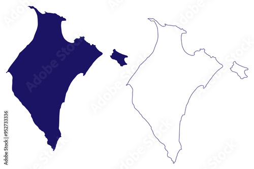 Cuadro en lienzo Conception island (Commonwealth of The Bahamas, Cenrtal America, Caribbean islan
