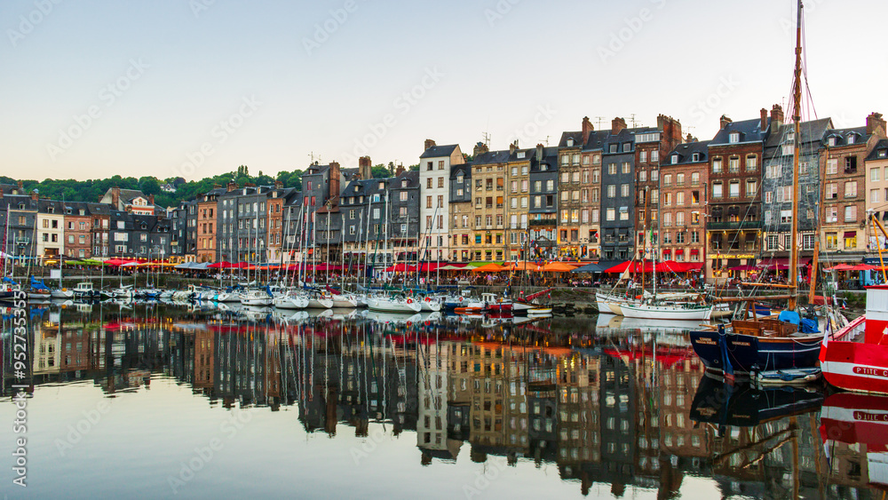 Fototapeta premium Honfleur is a famous village in Normandy, France