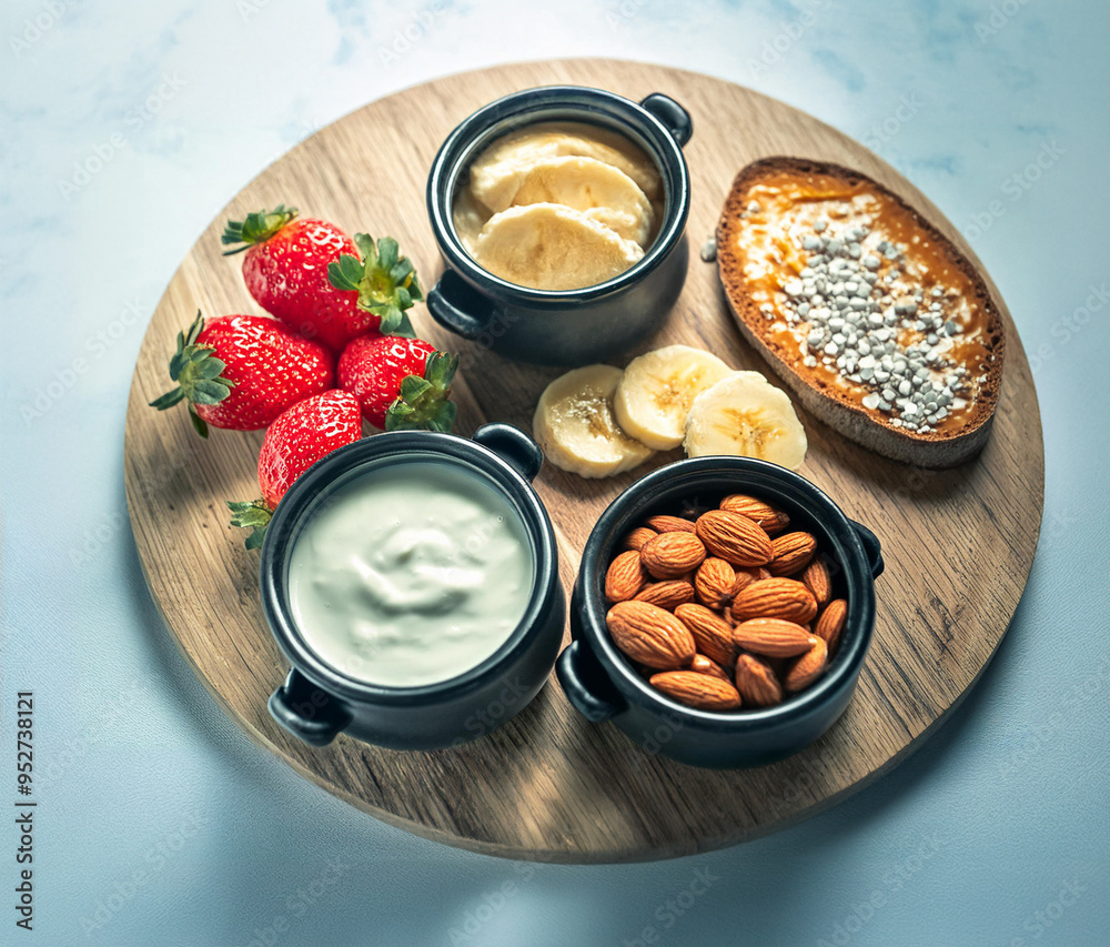 Artful Arrangement of Delicious Treats Artful Arrangement of Delicious Treats
