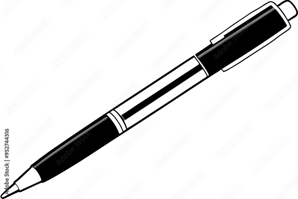 Minimalist Pen Art Vector Design Minimalist Pen Art Vector Design