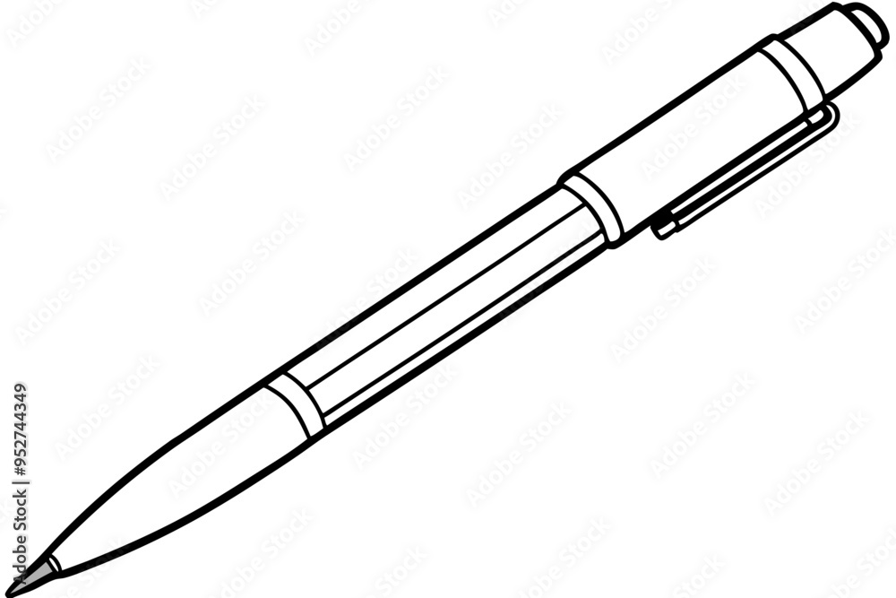 Minimalist Pen Art Vector Design Minimalist Pen Art Vector Design