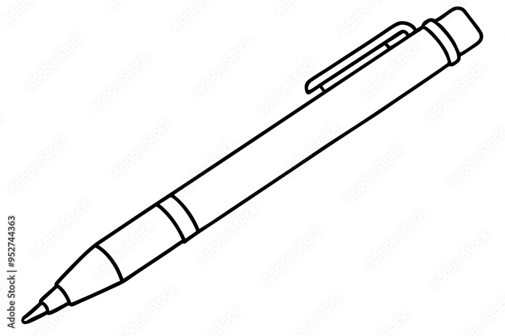 Minimalist Pen Art Vector Design Minimalist Pen Art Vector Design