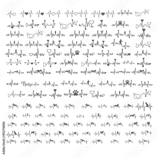 Heartbeat vector bundle, Nurse Heartbeat Design