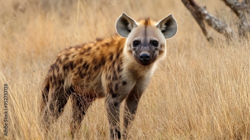 Spotted Hyena in Kruger Park, South Africa