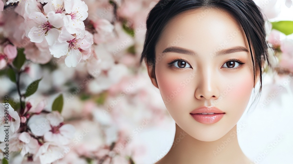 Asian skincare white