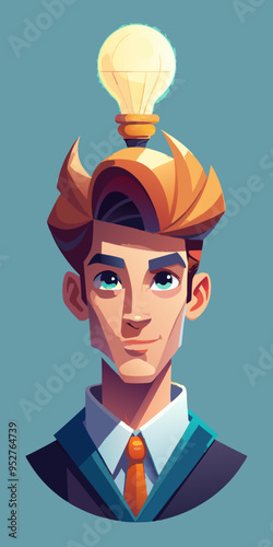 3d Cartoon Male Character Rendering
