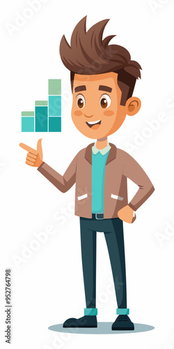 3d Cartoon Male Character Rendering