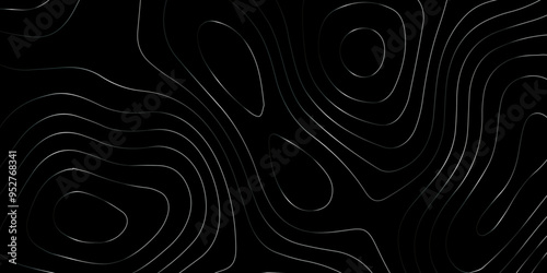 Abstract wave paper curved reliefs background .gradient multicolor wave curve lines banner background design .topographic contours map background .Vector geographic contour map.	
