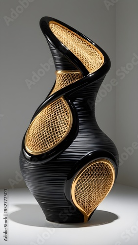 Luxurious Abstract Geometric Shape - Modern Art photo