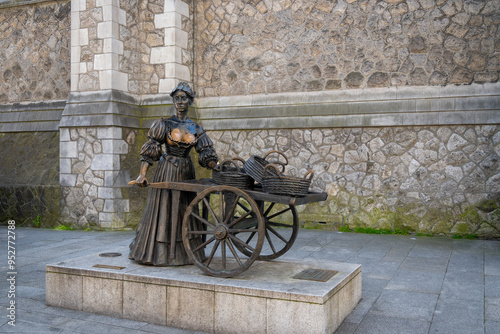 Streets and sights of Dublin, Ireland