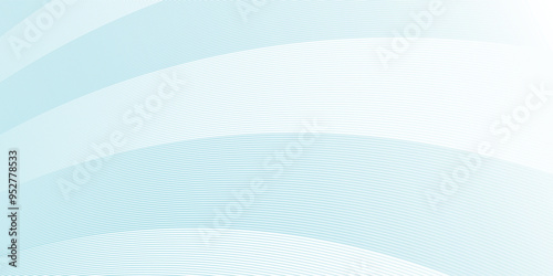 White abstract background. Modern circle lines pattern. Futuristic concept. Minimal geometric design