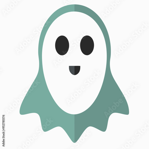 Design a Ghostly Apparition Icon Vector Illustration