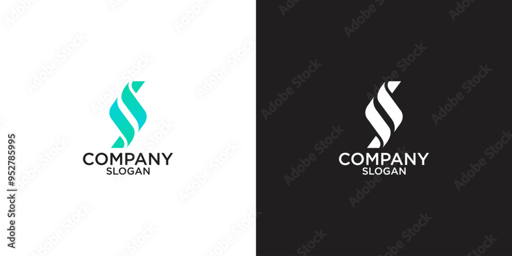 letter s geometry abstract logo design vector letter s geometry abstract logo design vector