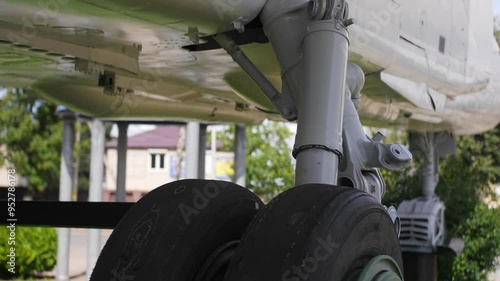 The Su-24 (Fencer) supersonic aircraft chassis