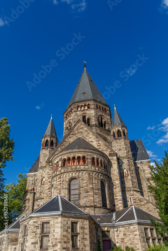 The Temple Neuf (new temple) church in Metz. photo