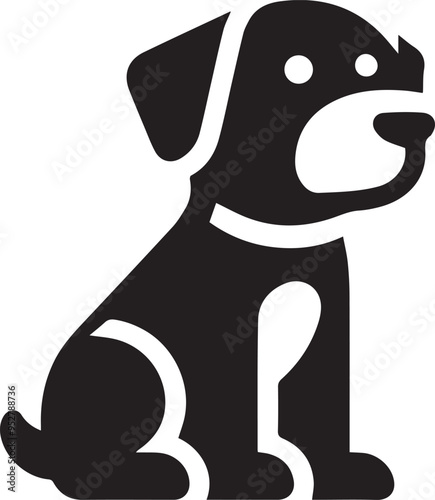 Dog silhouette